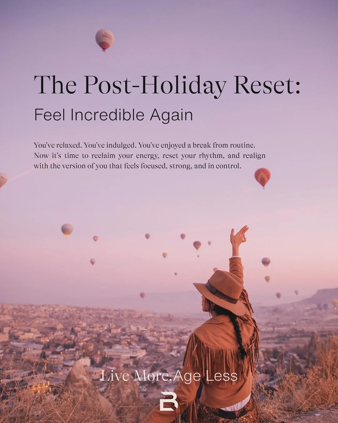 Feeling a bit off track after your holiday?
Now is the time to reset &mdash; not with restriction, but with intention.

This isn&rsquo;t about detoxing. It&rsquo;s about recalibrating your routine, your energy, and your mindset.

Here&rsquo;s how to 