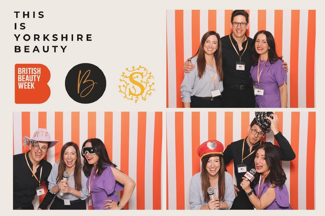 Amazing day at @thisisyorkshirebeauty @grantleyhall_ talking about ageing with power and taking control of our own health story with @dr.lubnaks and Dr Hayley Smith from @bloomlongevitylabs