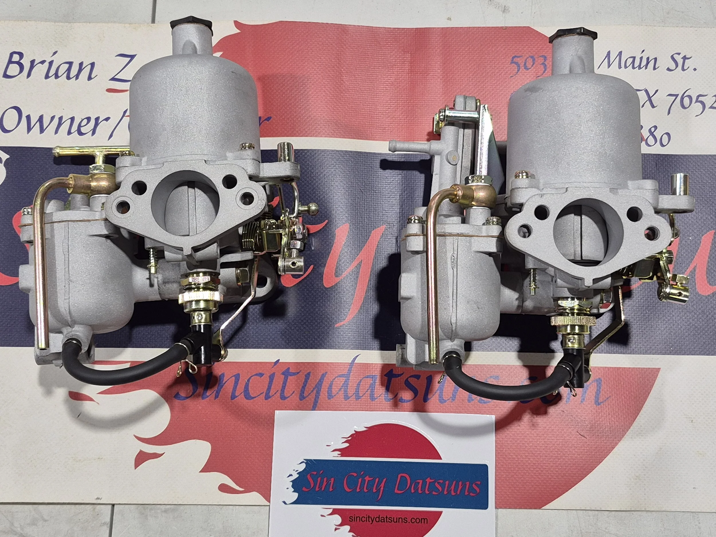 Datsun Roadster Early R16 Carburetors-pair