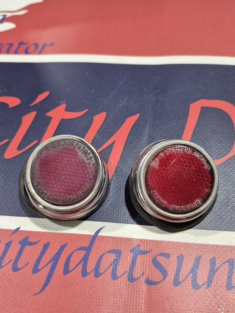 Used Datsun Roadster Reflectors-Pair