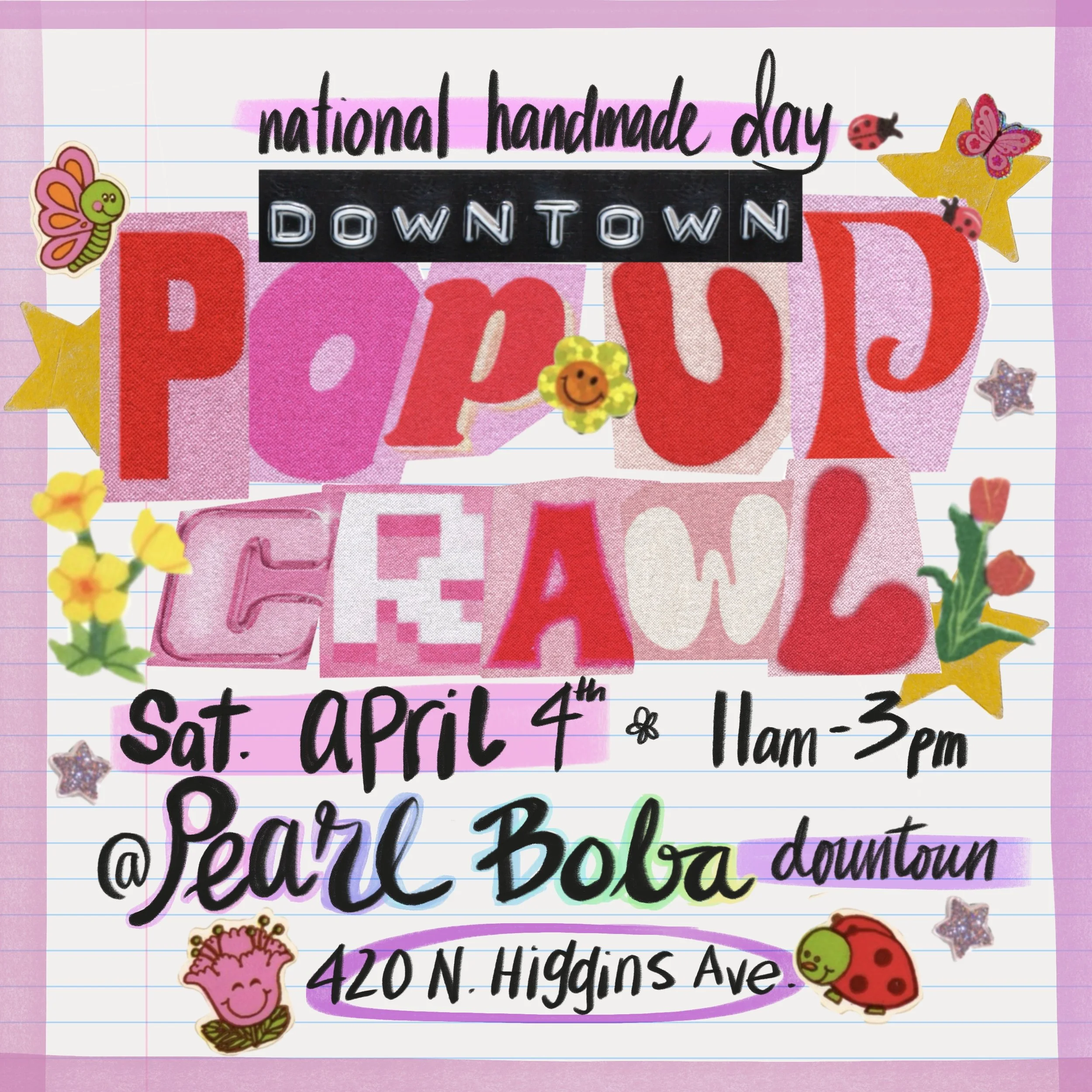 National Handmade Day Pop-Up Crawl
