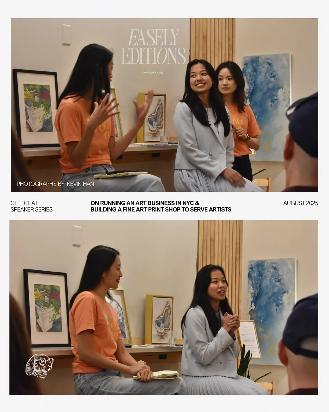 Loved sharing real stories with my amazing community, as an a solo entrepreneur an artist-after a career transition as an engineer in tech 👩🏻&zwj;💻➡️👩🏻&zwj;🎨

Special thanks to:
💞 The community that came in person to support 
👯&zwj;♀️ Nina @n