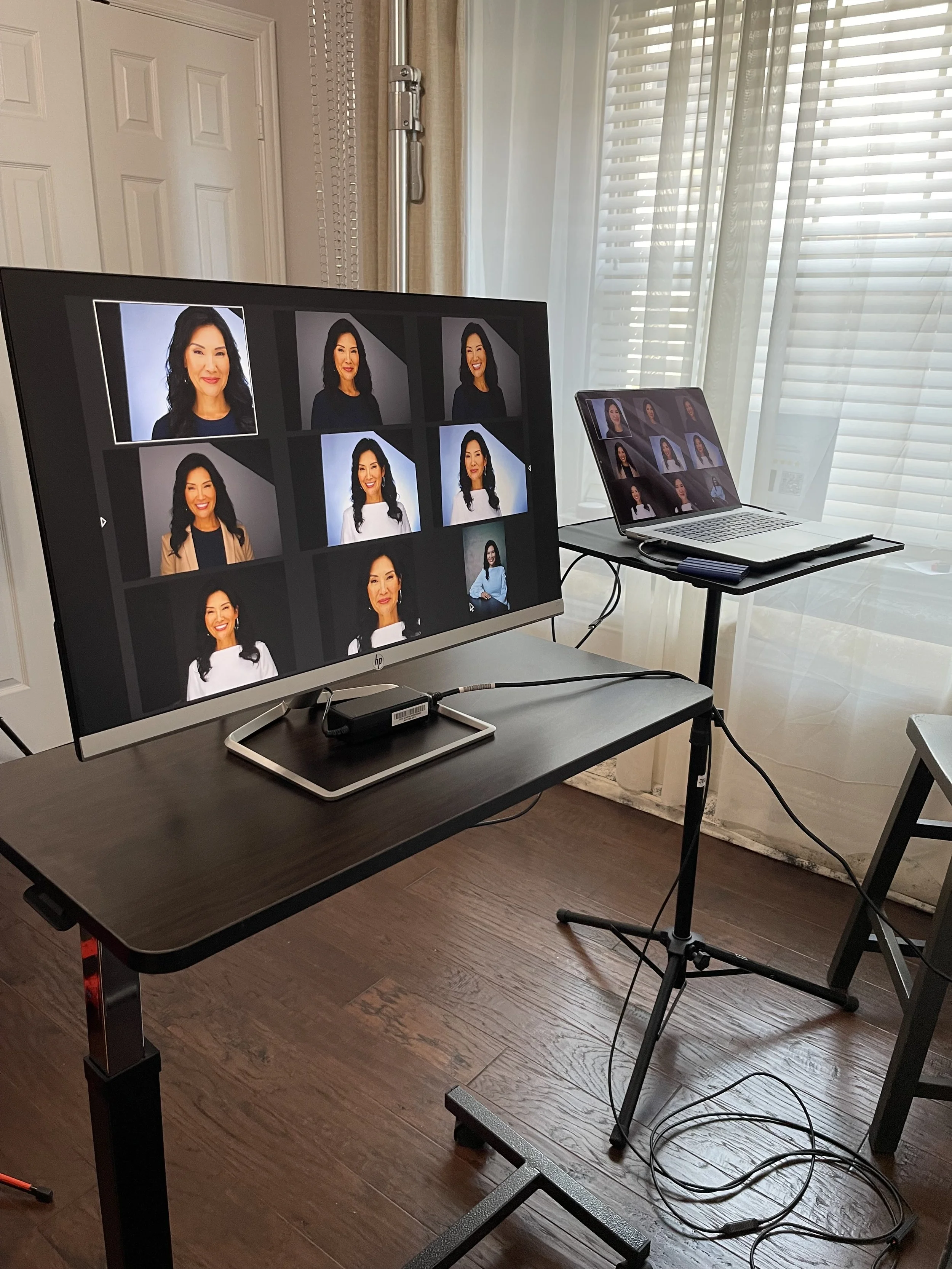 Gallery of headshot images photographed in Prosper. Jessica Mills Photography