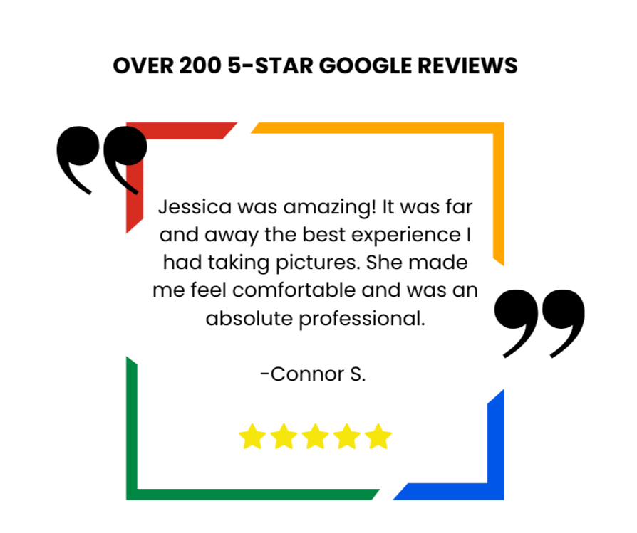 Dallas headshot photographer 5 star Google review