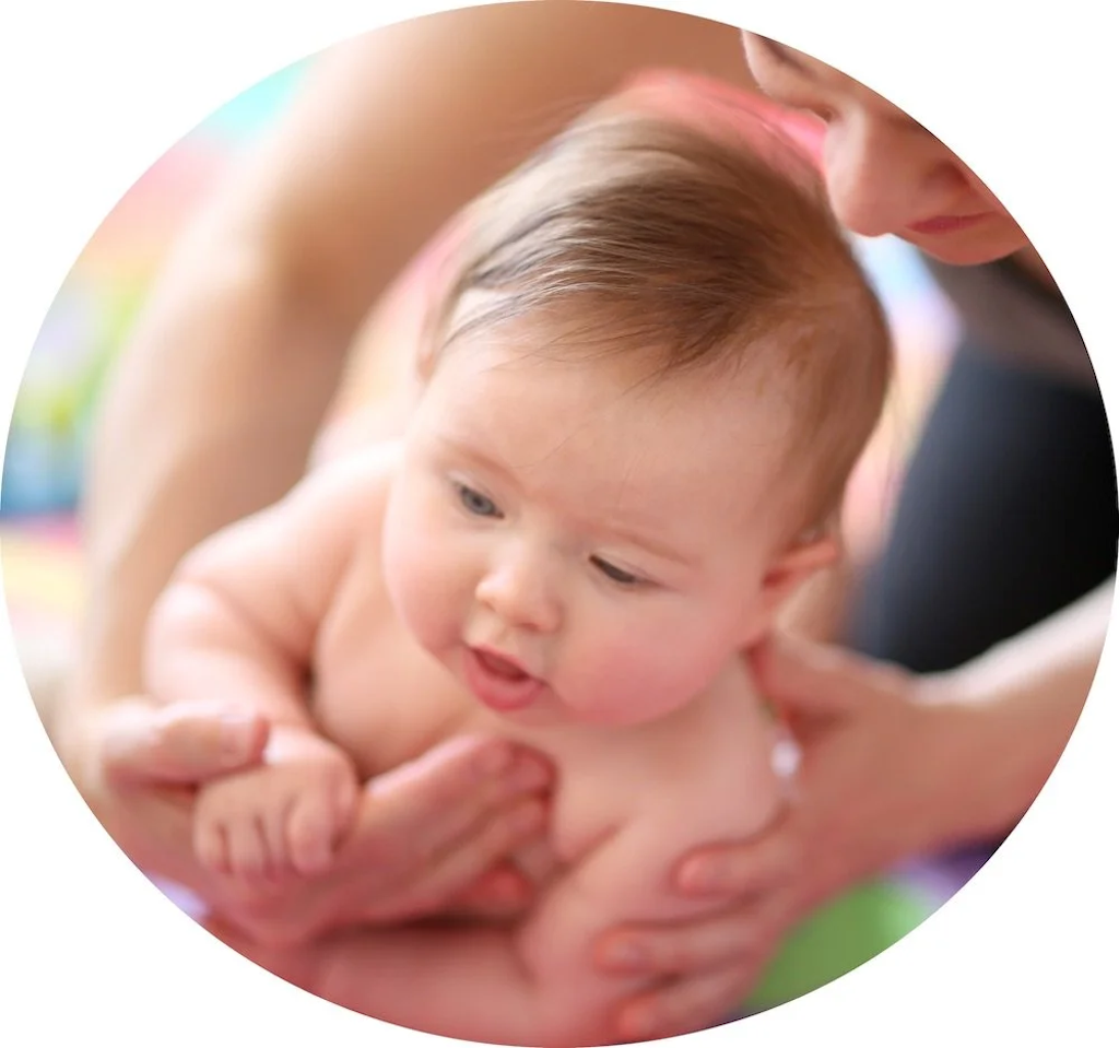 rolling into and out of tummy through side