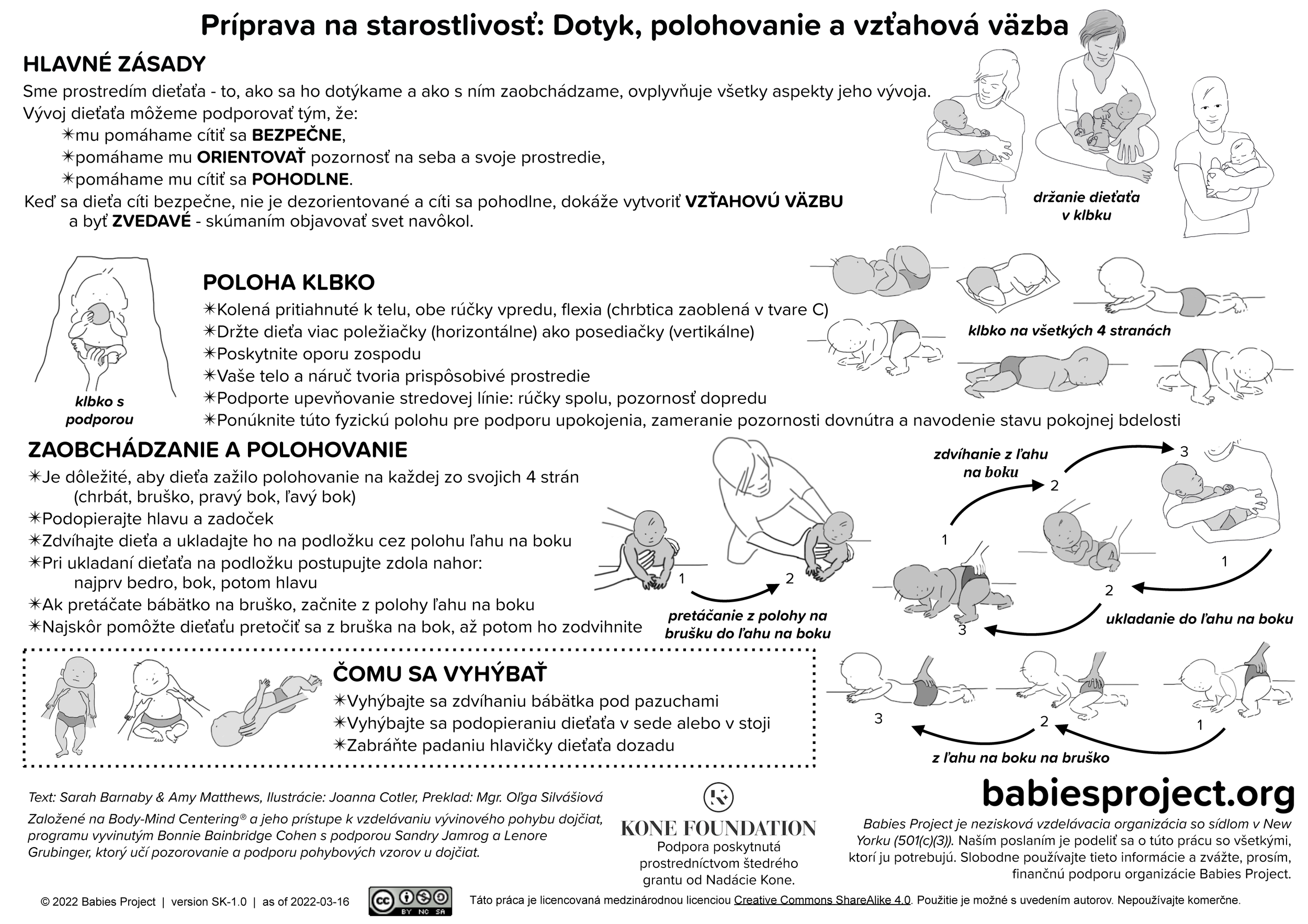 Príprava na starostlivosť - Slovak (Slovák) - A4 format
