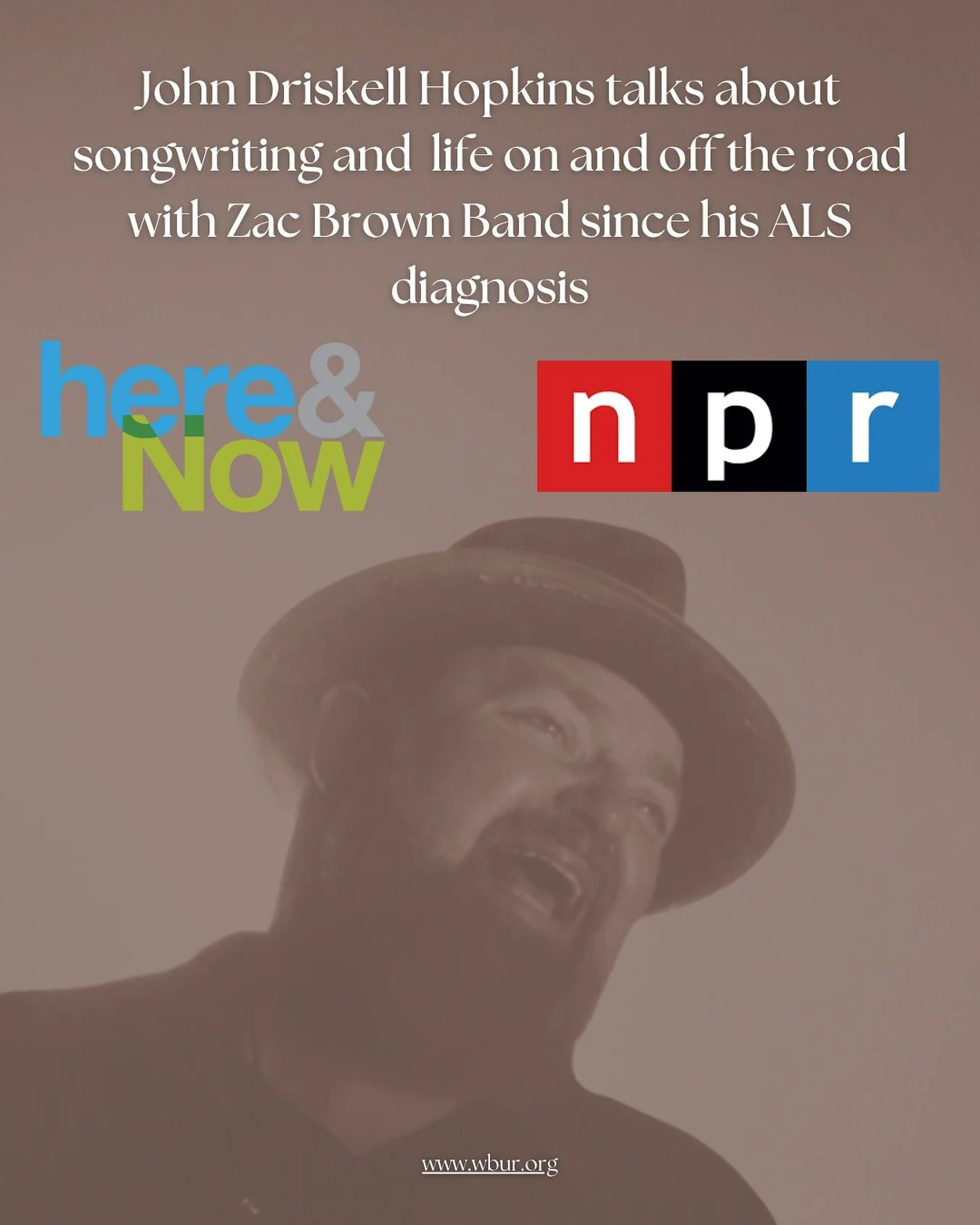 Thank you @hereandnowradio and Peter O&rsquo;Dowd for a great conversation! Listen &amp; read in full at the link in bio. 💙