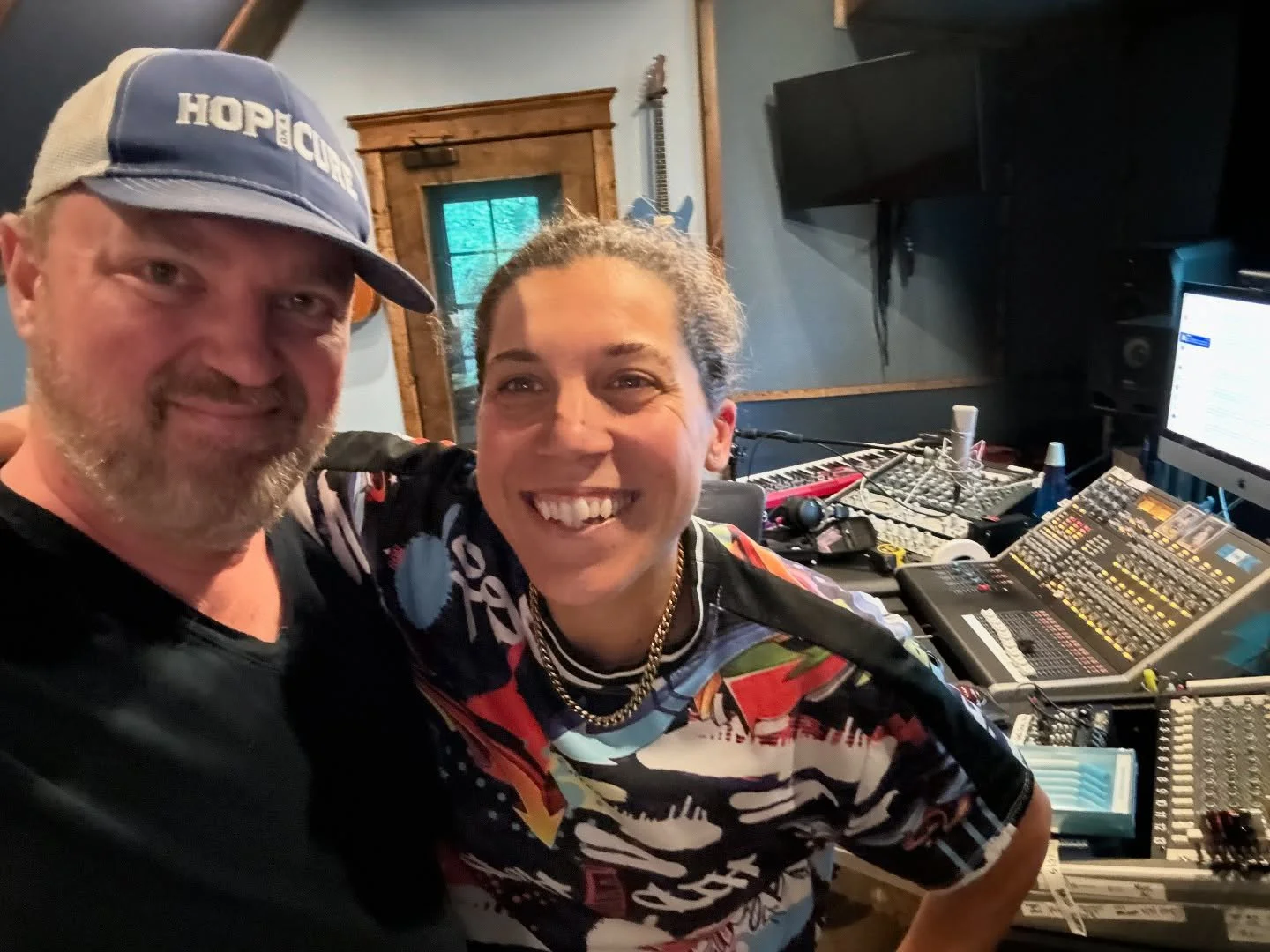 My superpower has always been collaboration. I take great pride in bringing talented artists to the next level as songwriters and performers. As a longtime @anidifranco disciple and new @kristenfordmusic mega fan, it&rsquo;s an honor and a privilege 