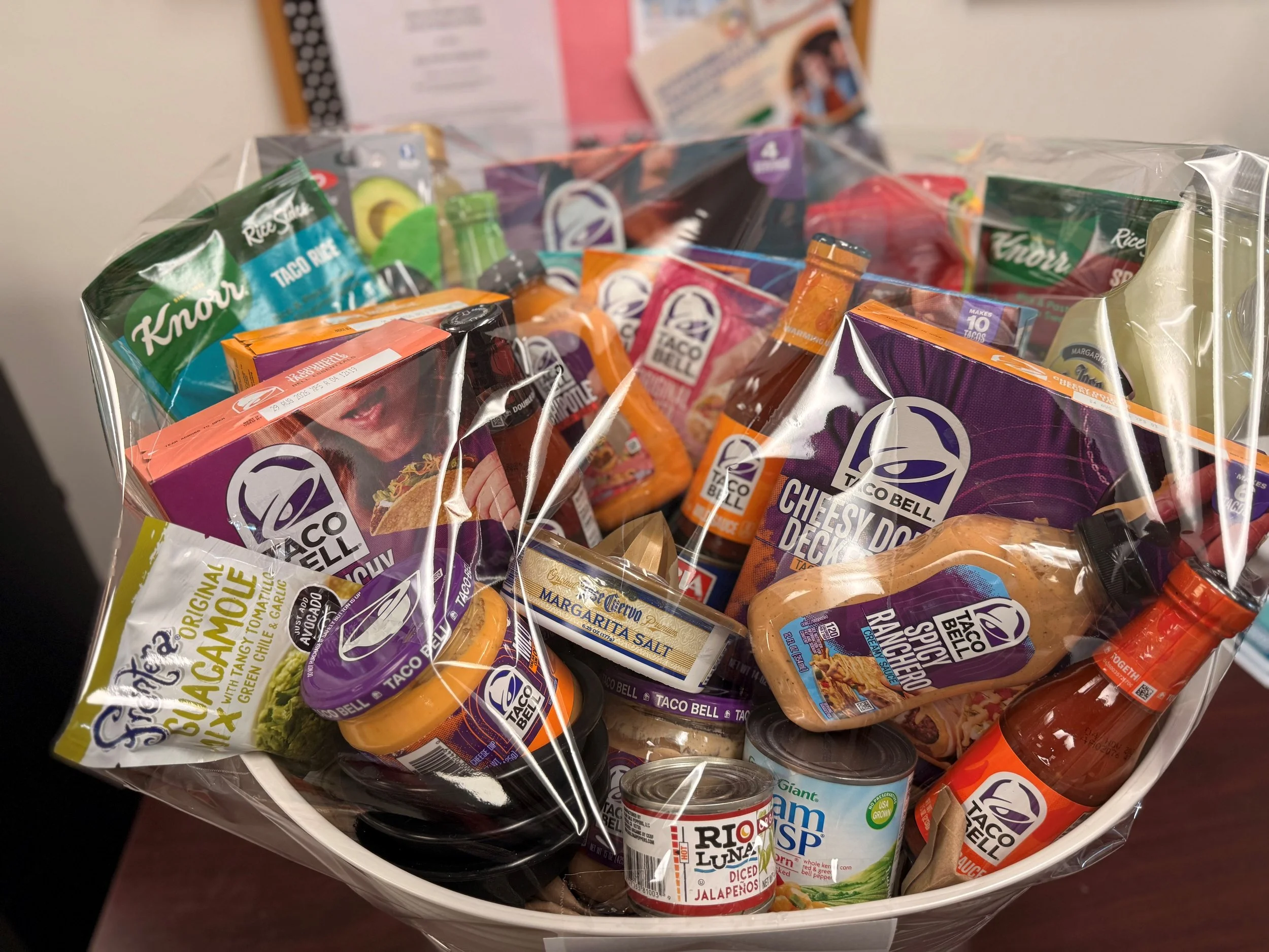 Pick Your Prize: Walkathon Raffle Basket Showcase