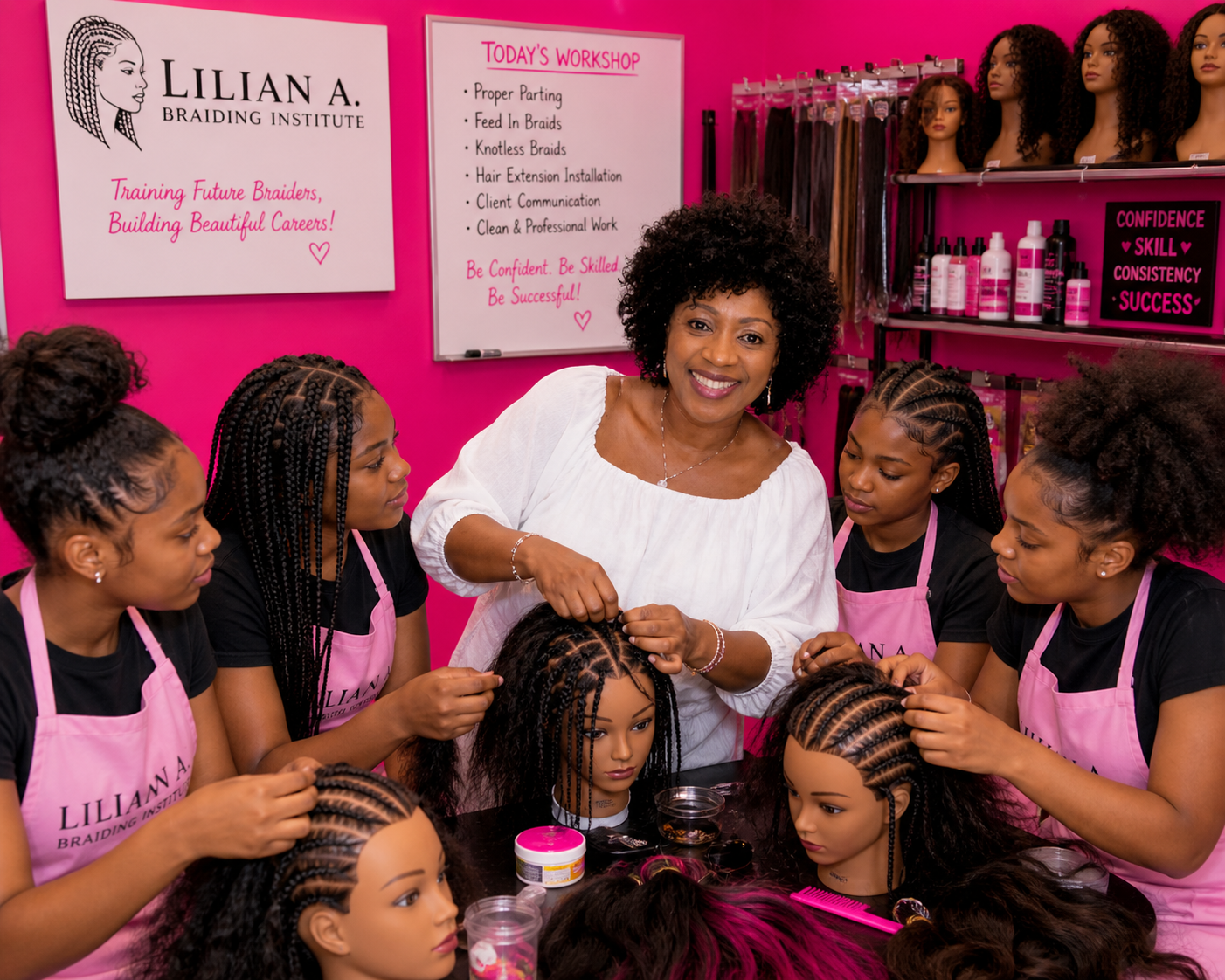 Longfellow community - Hair Braiding Workshop for Teens Ages 8-16, every third saturday of the month from 3:00 -5:00 PM 