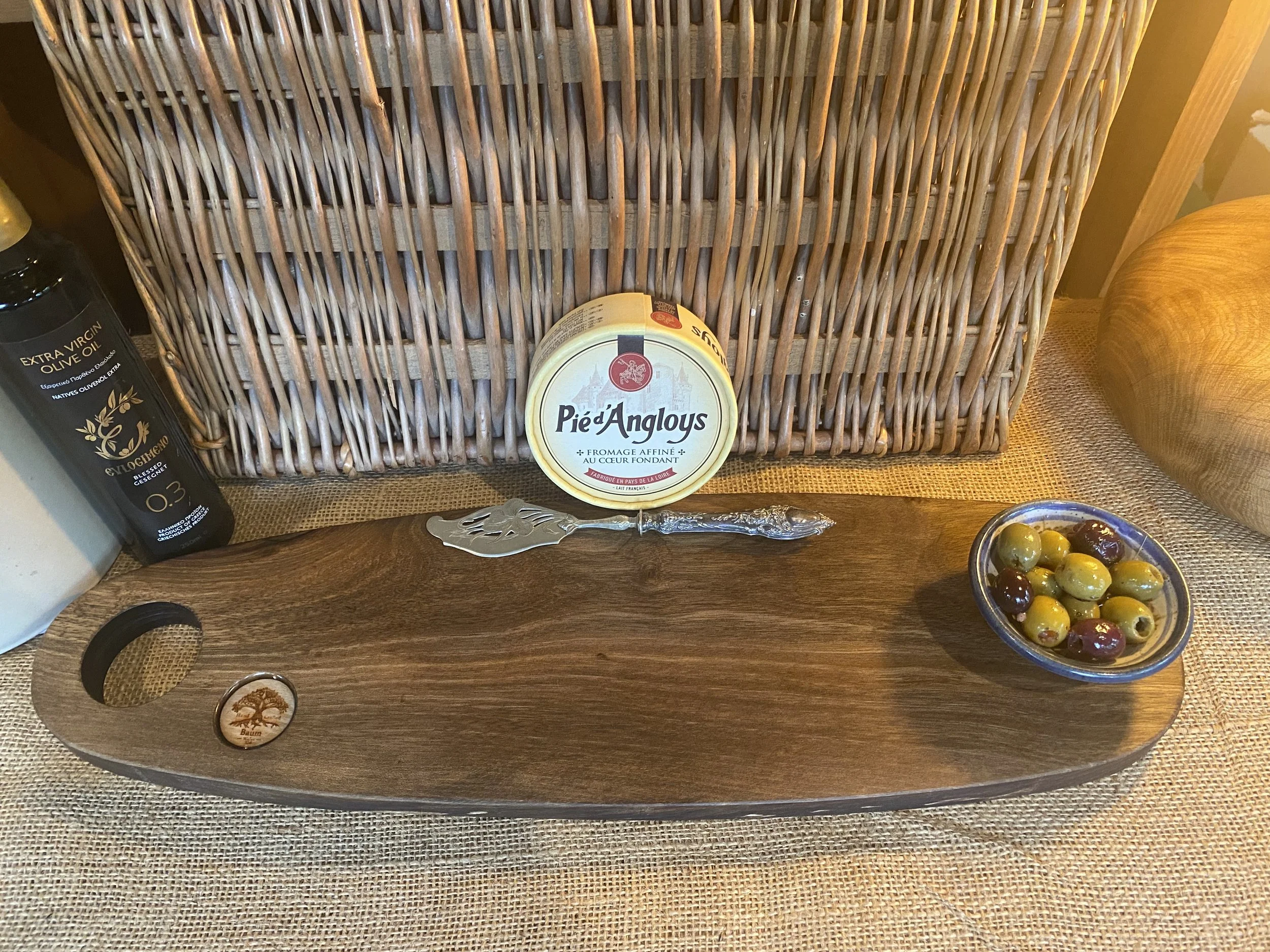 Welsh Walnut Board. Number 104.