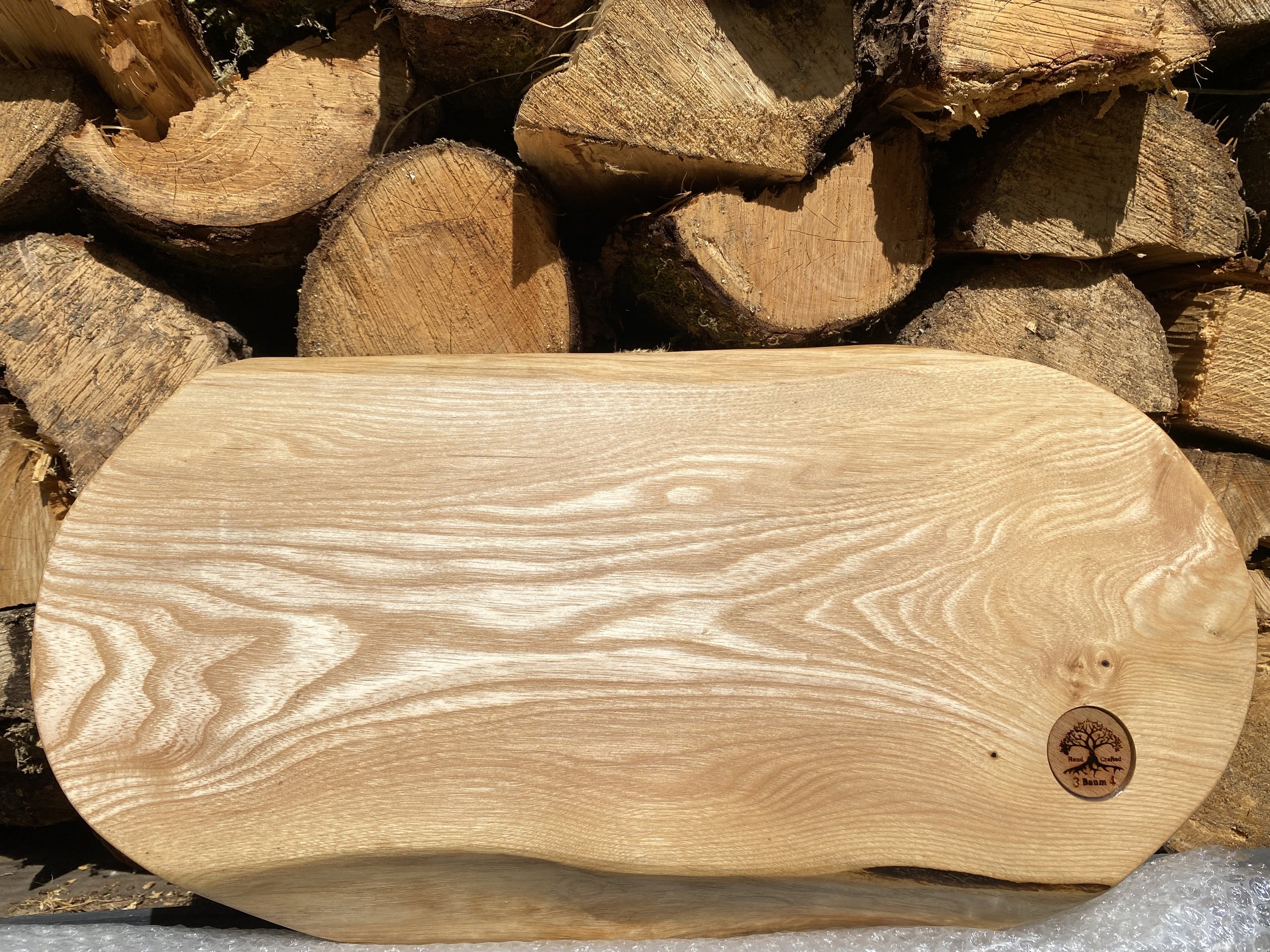 No.34 extra thick Ash Chopping Board