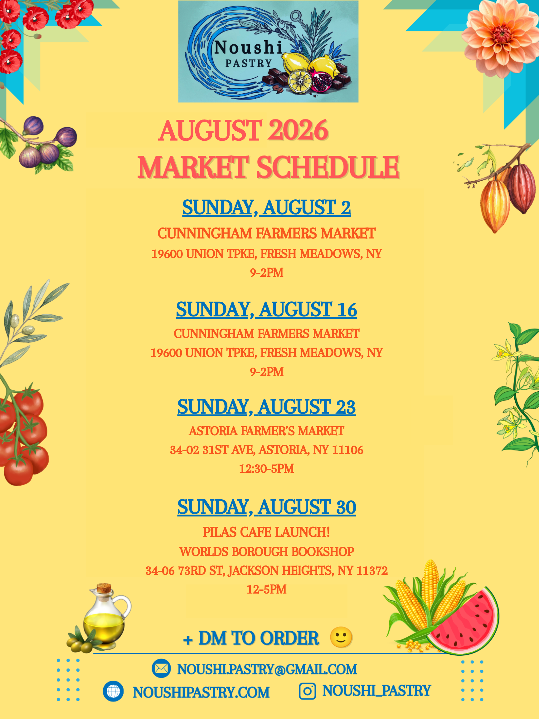 August Markets