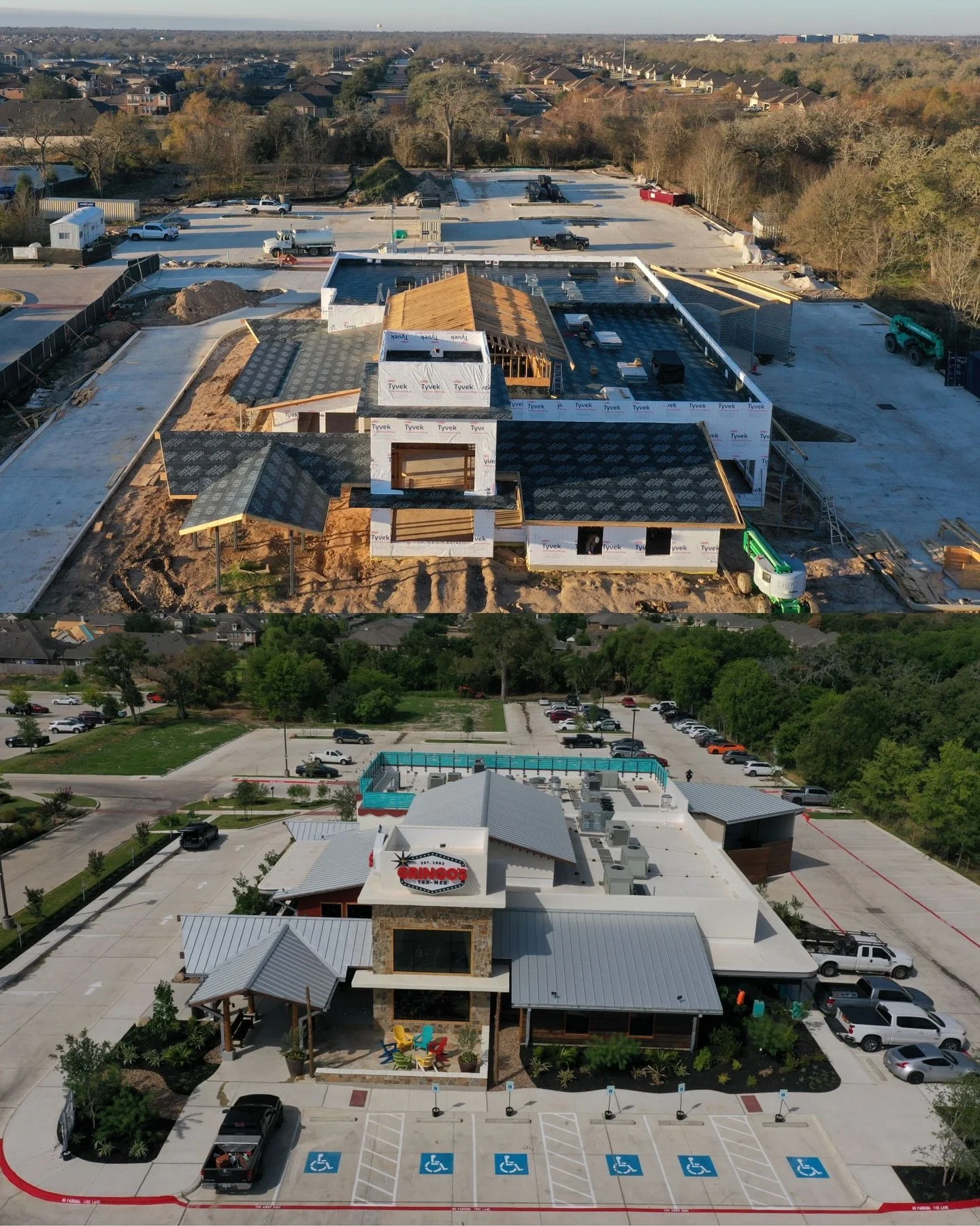 🏗️ BEHIND THE BUILD SERIES | 🌮 Gringo’s College Station
From the first foundation pour to the final fixtures — this Gringo’s build was all about teamwork and precision.
Our crew brought energy and expertise to every phase, ensur