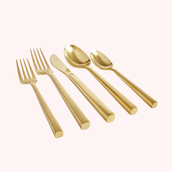 Antique Brushed Gold Flatware Set.png