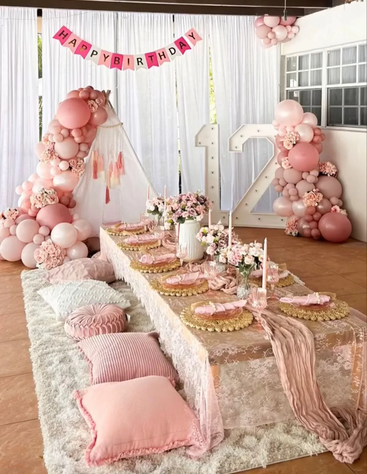 Event Styling and Design 12th Birthday Picnic