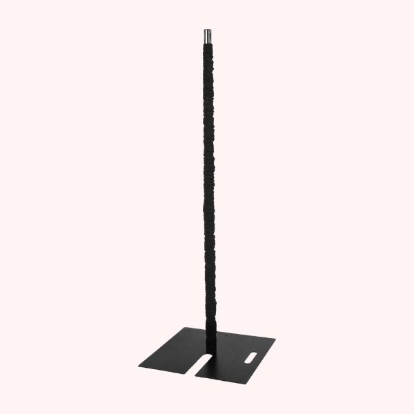 10ft H Black Pole Covers