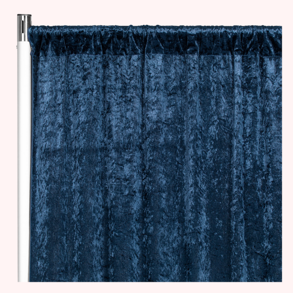 12ft H x 52'' W Navy Blue velvet panel.png