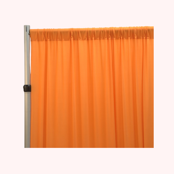 12ft H x 60" W Orange Spandex Panel