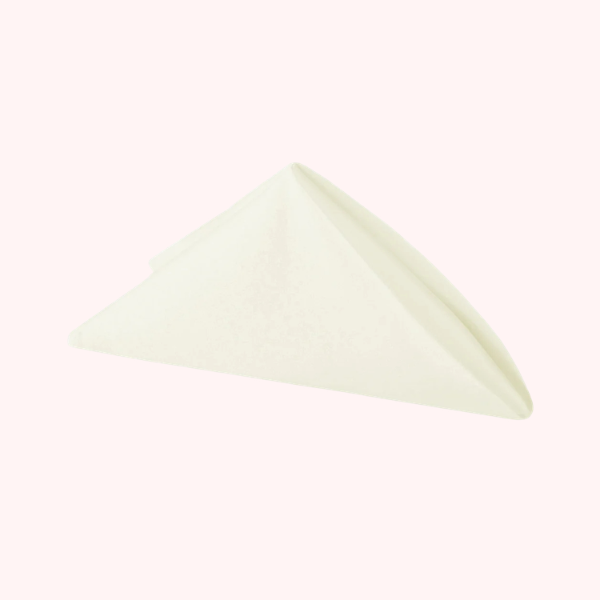 Ivory 20" x 20" Satin Napkin