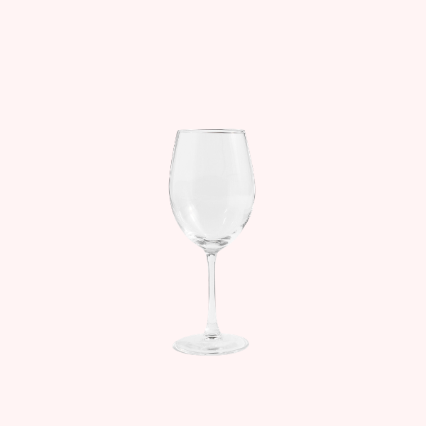 Clear Wine Stem Glass