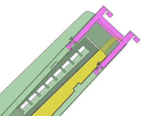 Hat rack CapTrik cad drawing digital illustration