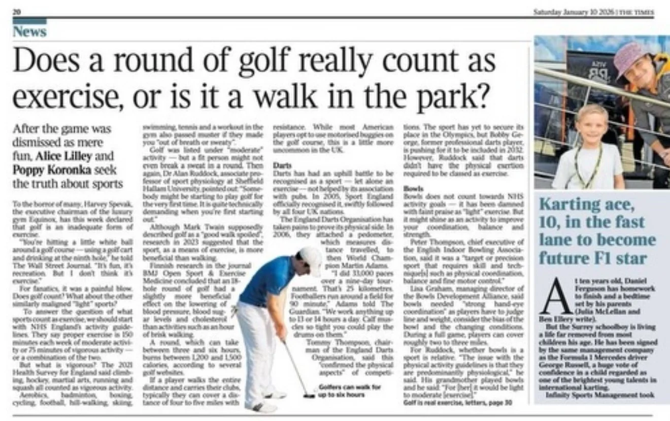 The Times - world karting champion Daniel Ferguson exclusive interview