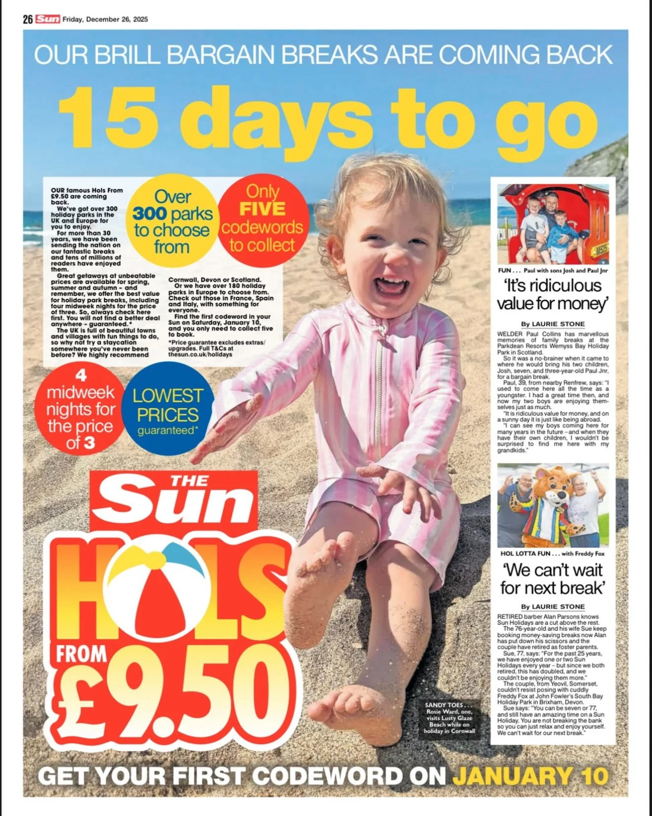 The Sun - fun-tastic value-for-money interview