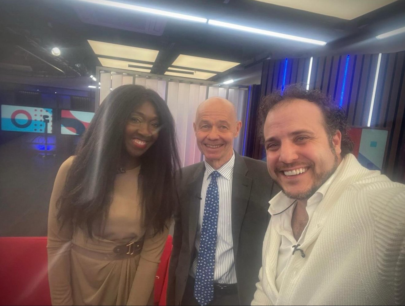 GB News - Albert Douglas with son Wolfgang Douglas &amp; Nana Akua