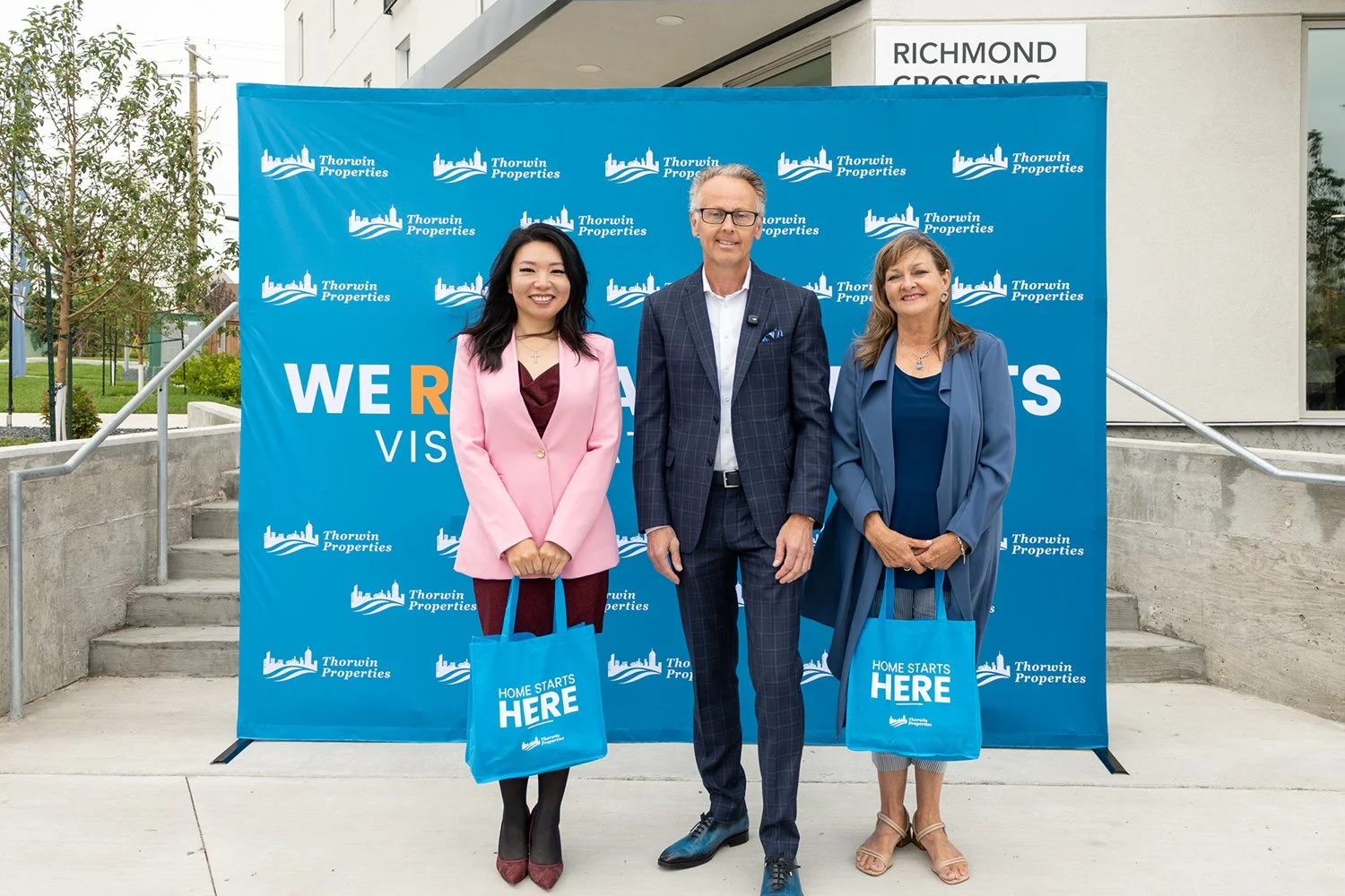 65 Kirkbridge Drive Opens: Kris Thorkelson and Thorwin Properties Cut the Ribbon on Richmond Crossing