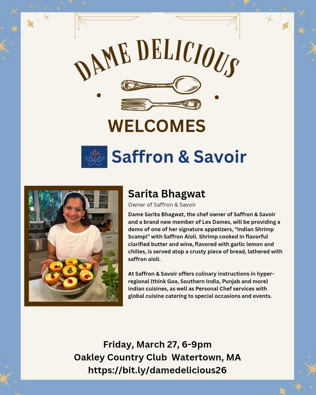 Super excited about this event! 
Come join us this Friday!! 

#bostondames #personalchef #shrimpscampi #arlingtonma
