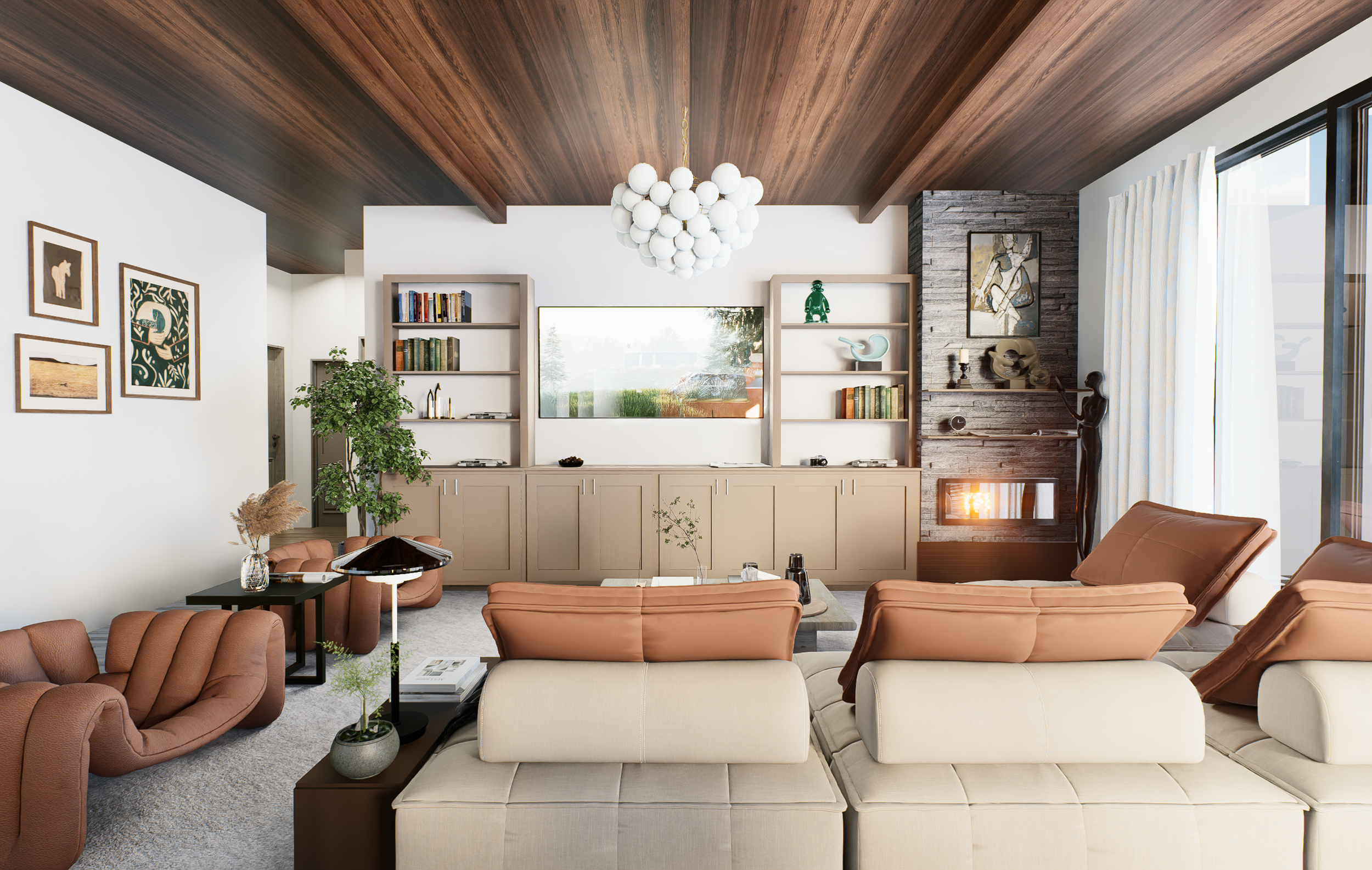 Living Room Elevation