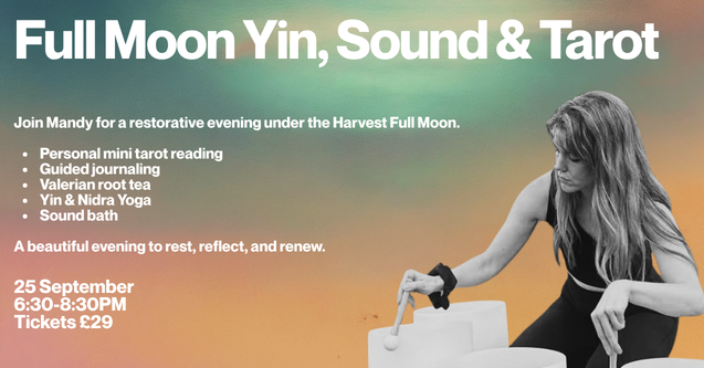 Full Moon Yin, Sound &amp; Tarot