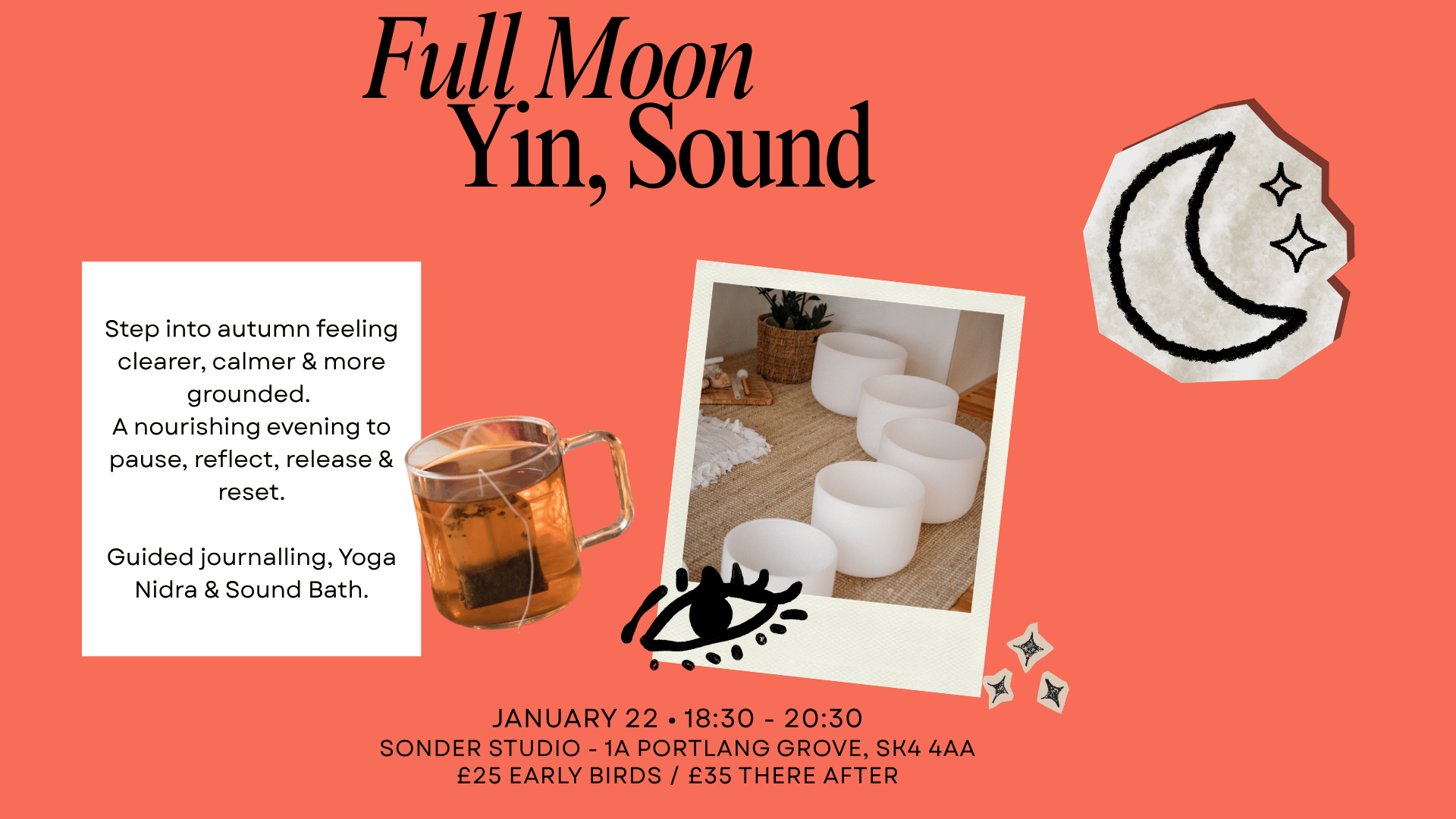 Full Moon - Yin, Yoga Nidra & Sound-bath