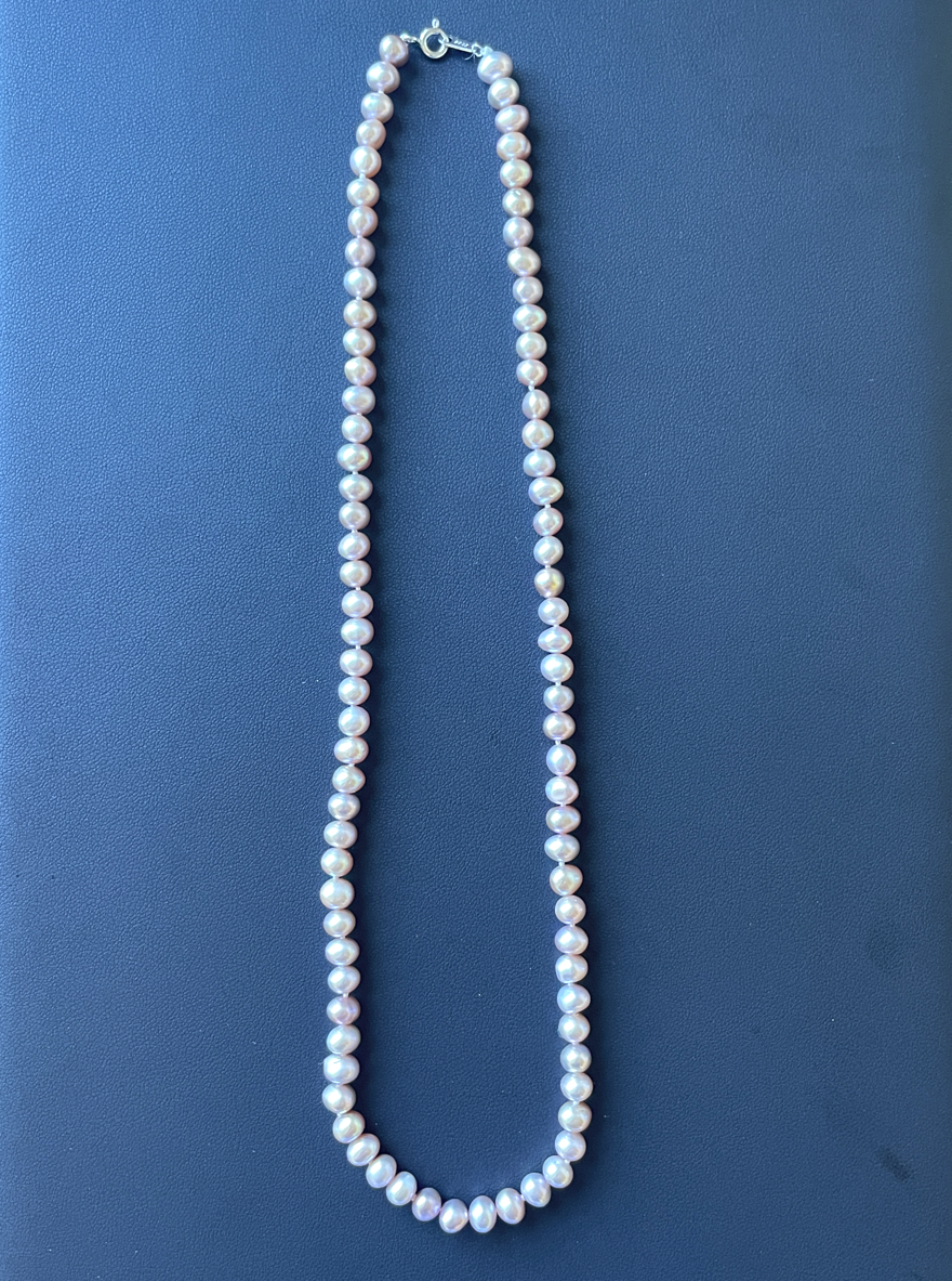 Natural Blueberry Lavender Cultured Pearl Necklace.png