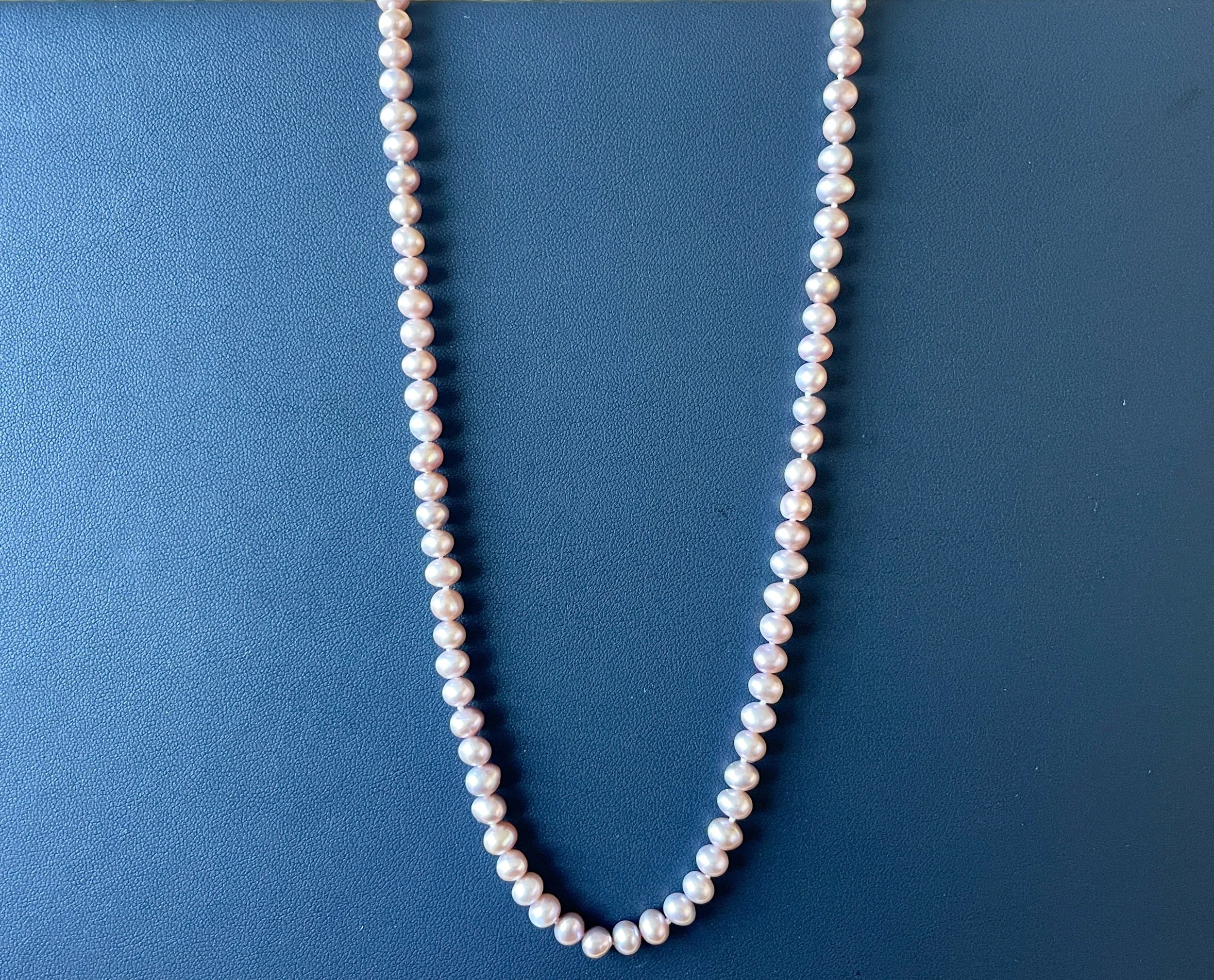 Natural Blueberry Lavender Cultured Pearl Necklace (5.5-6mm).jpg