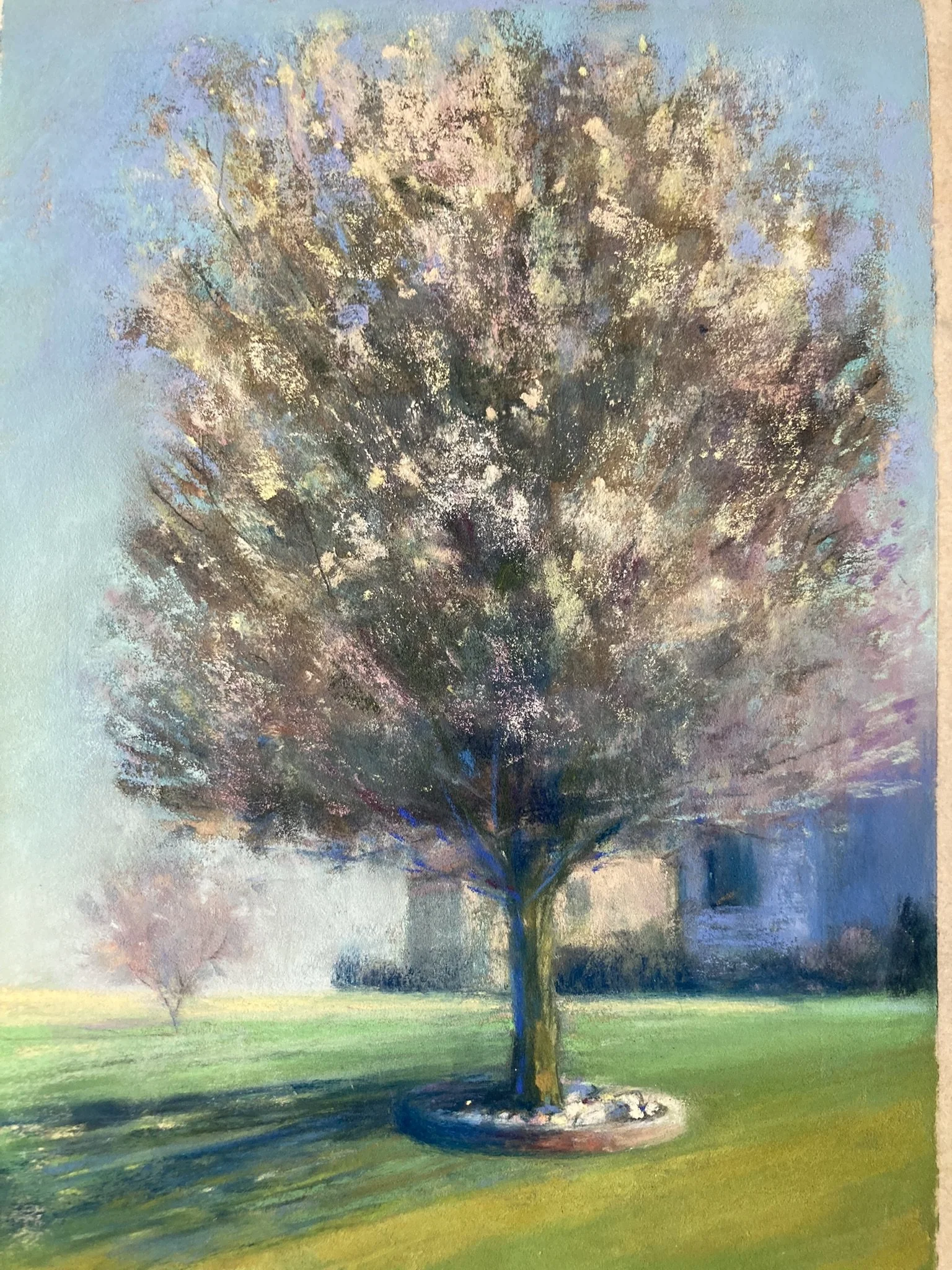 Serene Spring Blossom Art Piece