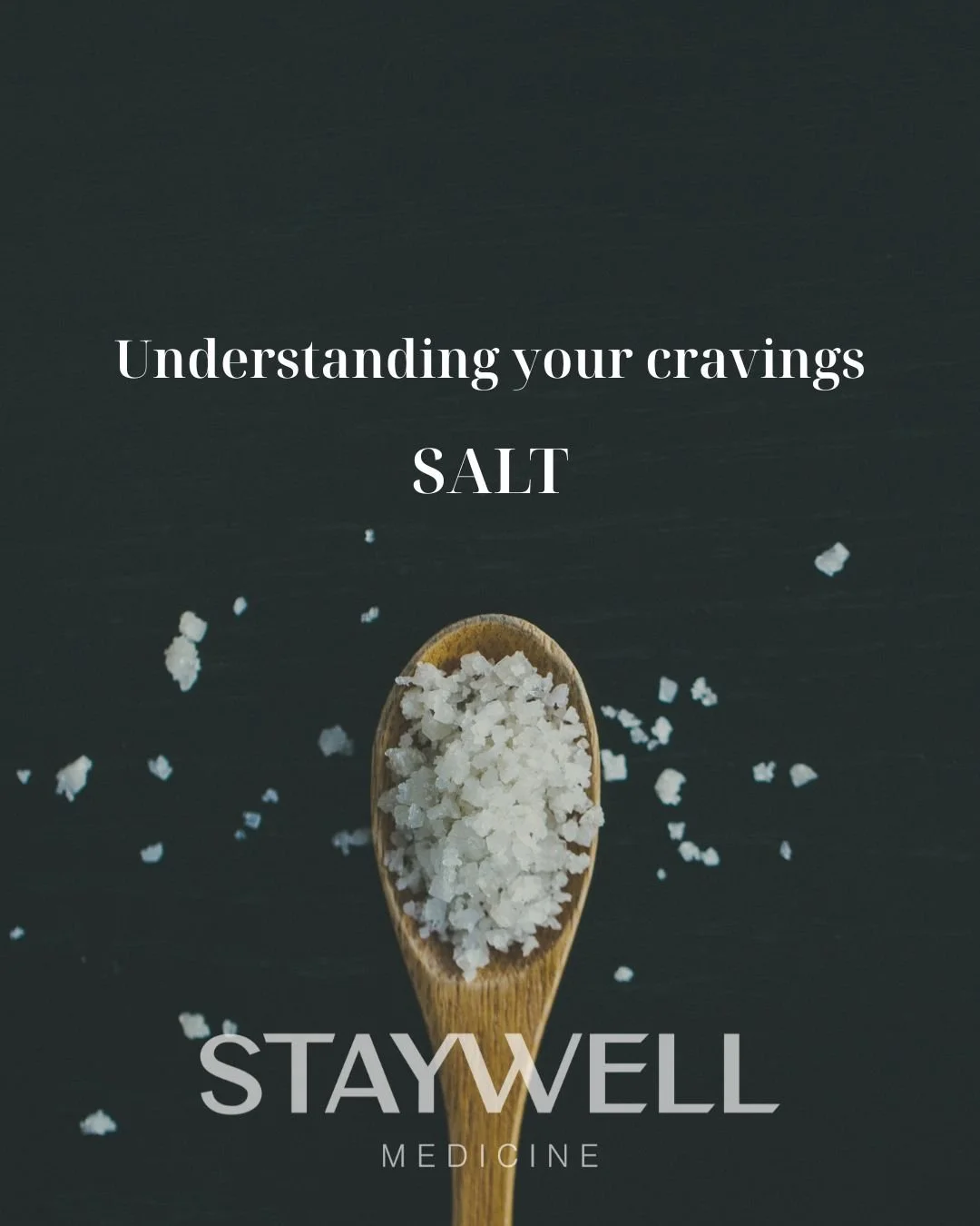 Craving salty foods? Your body might be trying to tell you something. Intense salt cravings can sometimes point to dehydration, electrolyte imbalances, or even anemia. 

Listening to these signals is key to understanding your nutritional and health n