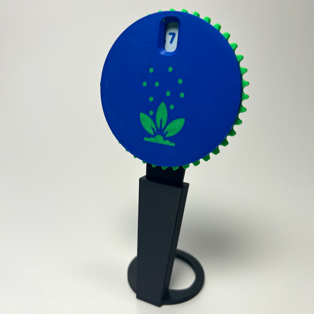 Feeder Plant Reminder Stake with Optional, Included Stand