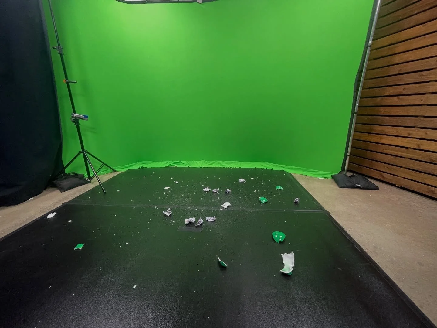 Got a little angry today. Broke some things. #blackmagicdesign #ultimatte #virtualcinema
