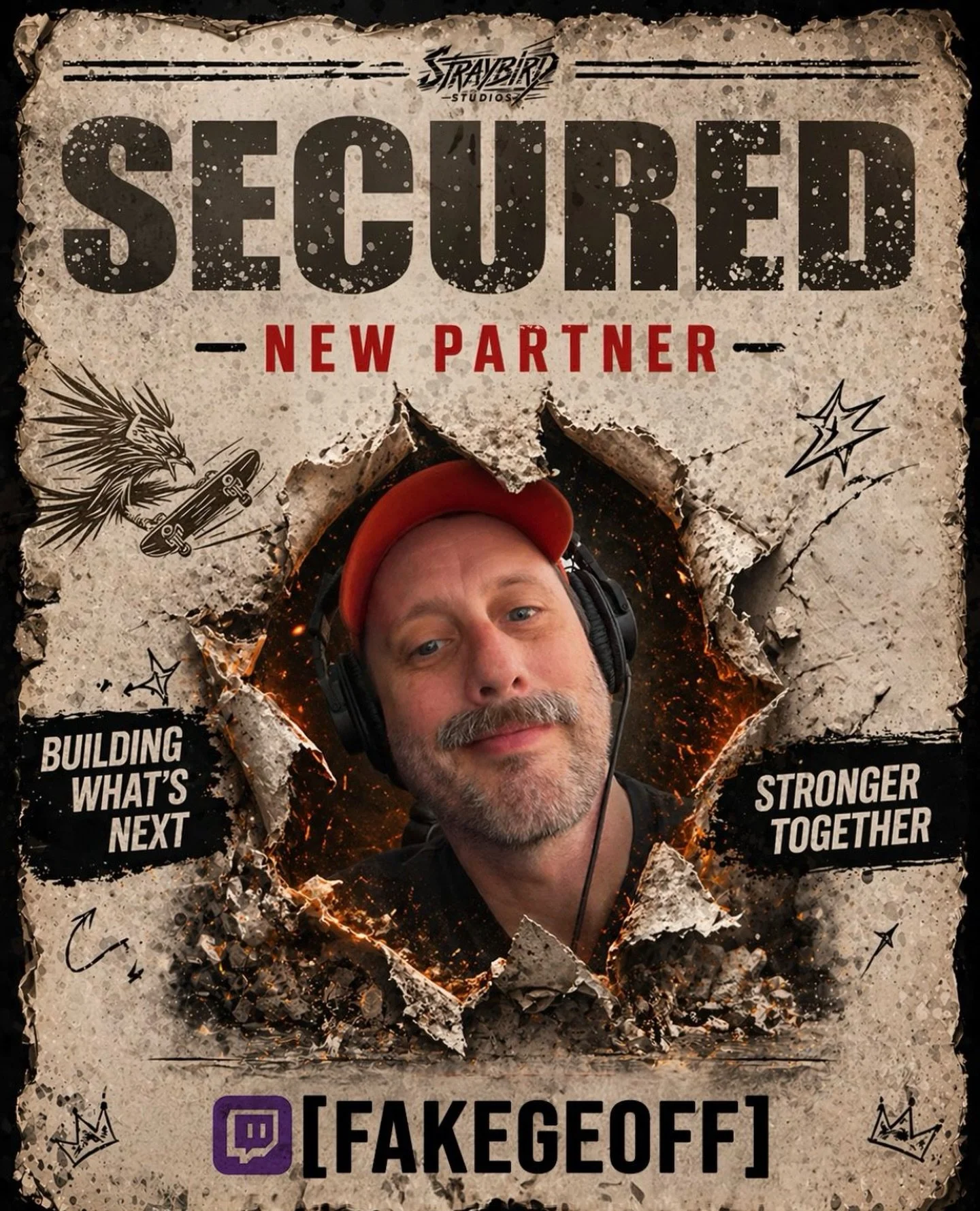 The one and only. Are we excited yet? #youtube #twitch #gamer #partner #livestreamer