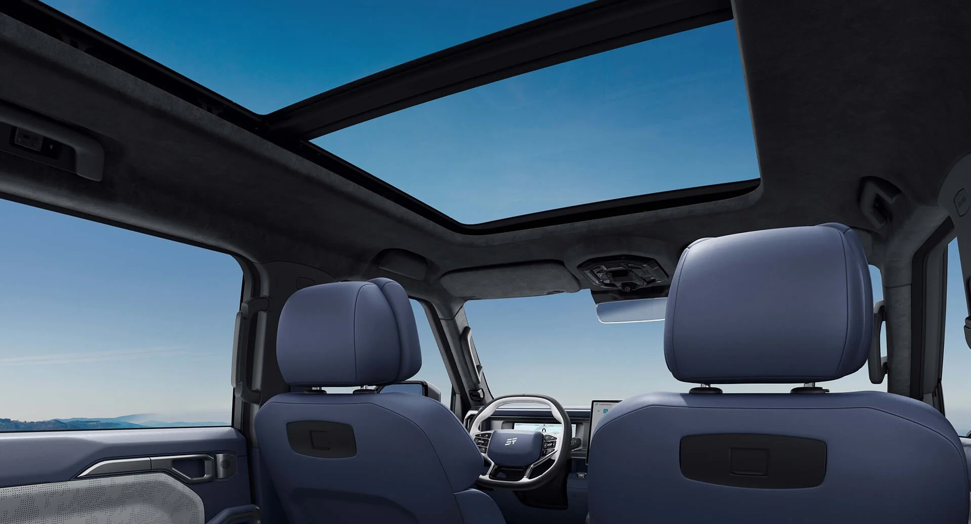 64 - Inch Panoramic Sunroof