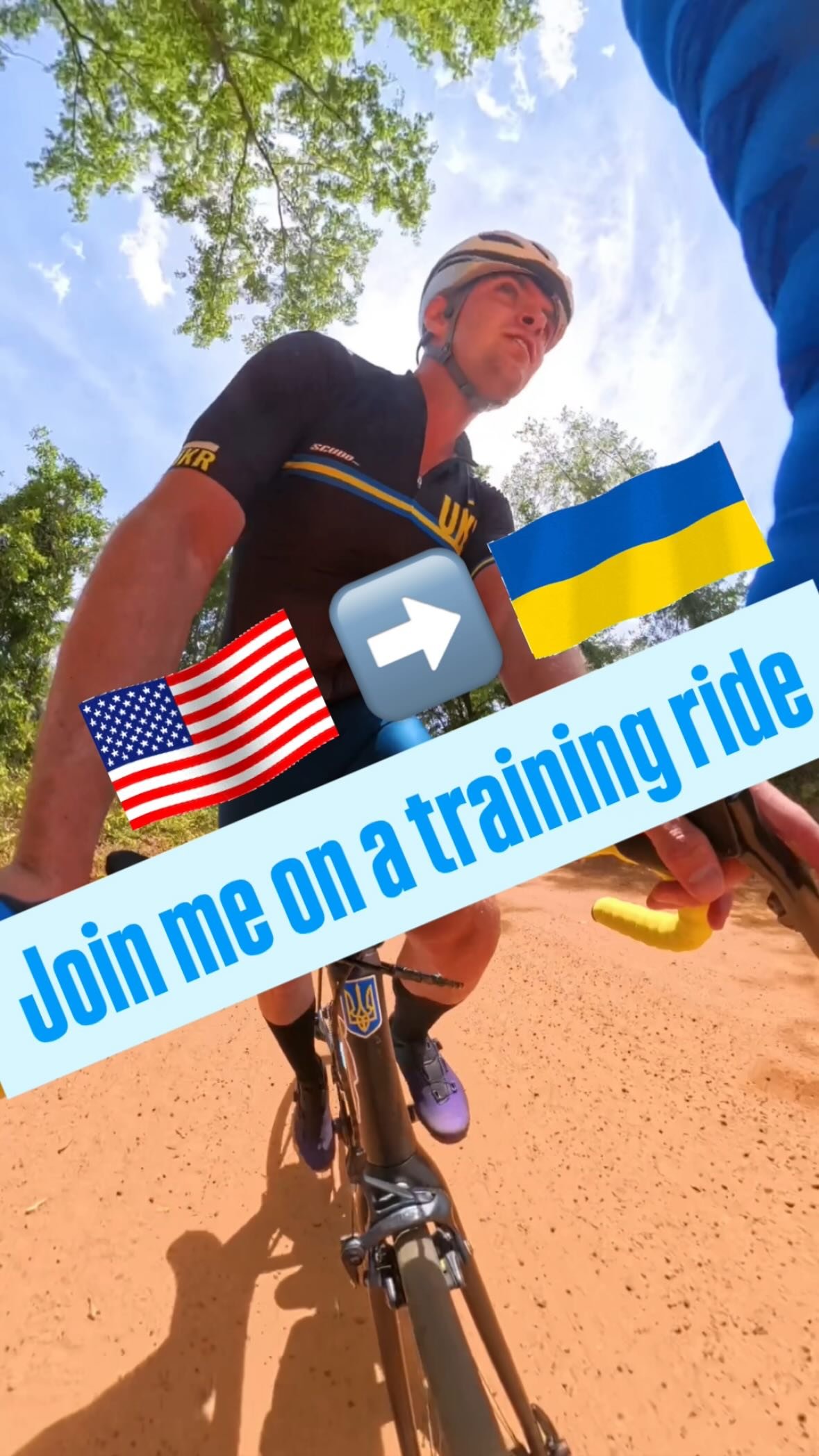 63 mile training ride through beautiful middle Georgia - the middle of it all 😂. Will have a microphone soon to cut out the background noise. Follow me to Kyiv! #ukraine #peace #kyiv #peaceforukraine #bike #cycling #fundraiser @canyon @garmincycling