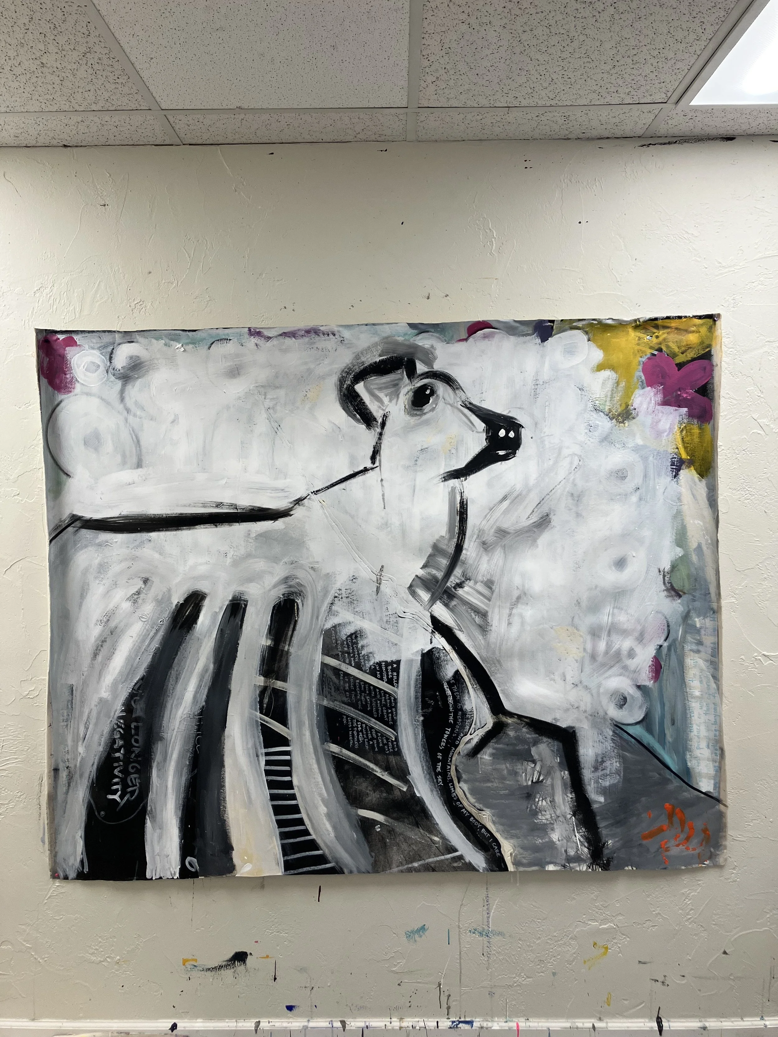 COW  57" x 70"