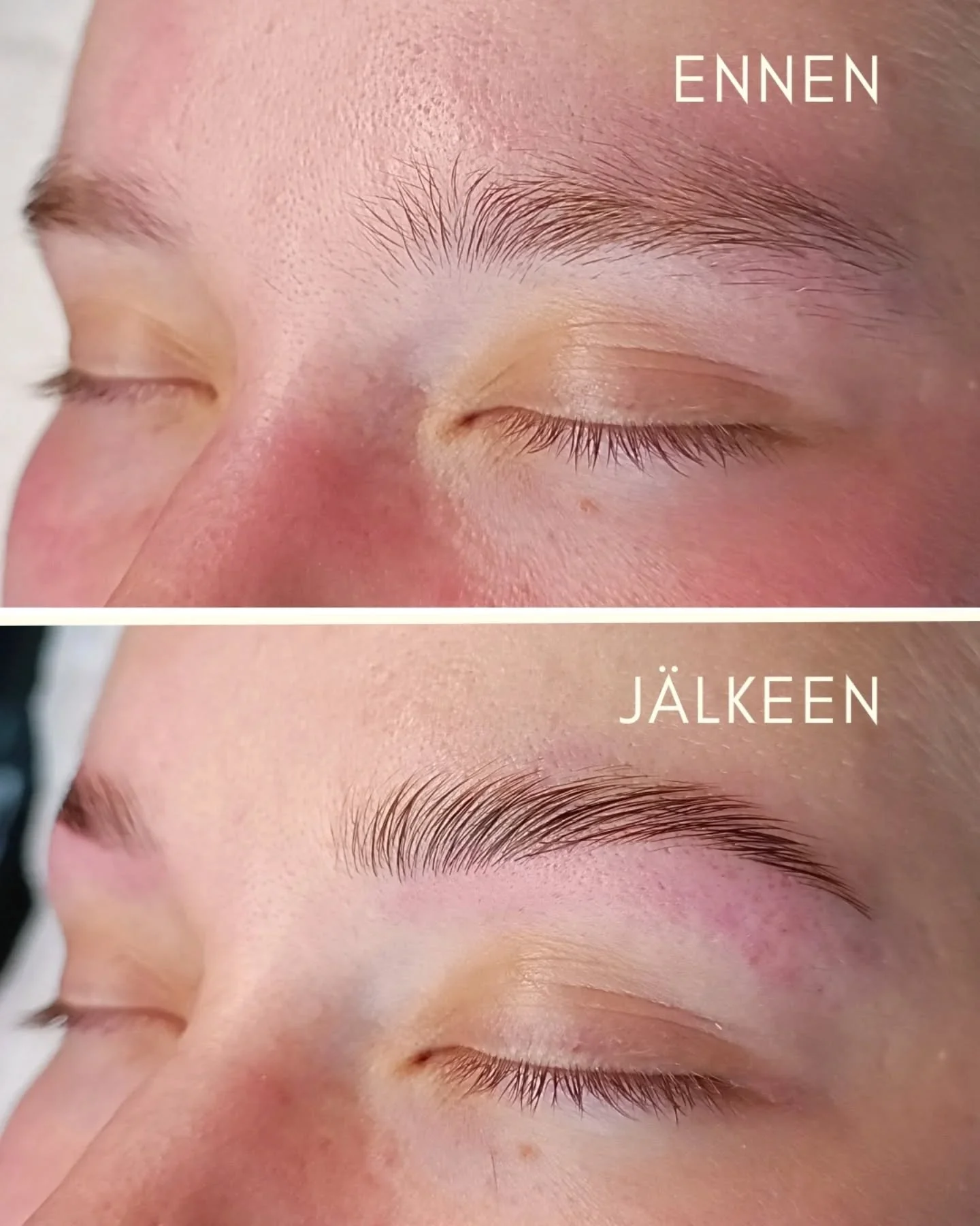 Siisti ja huoliteltu ilme brow liftill&auml; &ndash; mutta silti pehme&auml; ja luonnollinen. Lopputulos kest&auml;&auml; useita viikkoja! ✨

Varaa aikasi ja korosta omaa luonnollista kauneuttasi. 🧡

#browliftoulu #kulmienlaminointi #kauneushoitolao