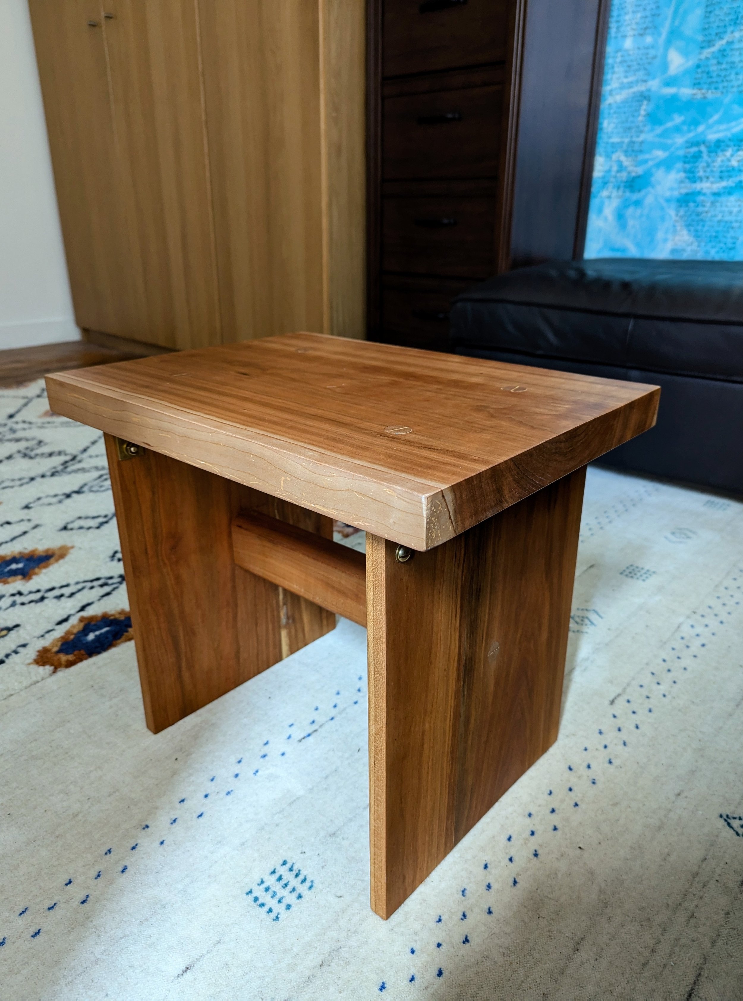 Cherry dining stool (2025)