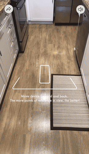 Tap to Place AR step