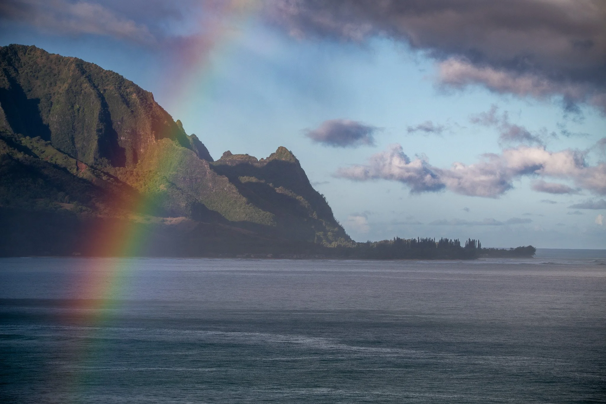 Rainbow Over Hanalei Bay