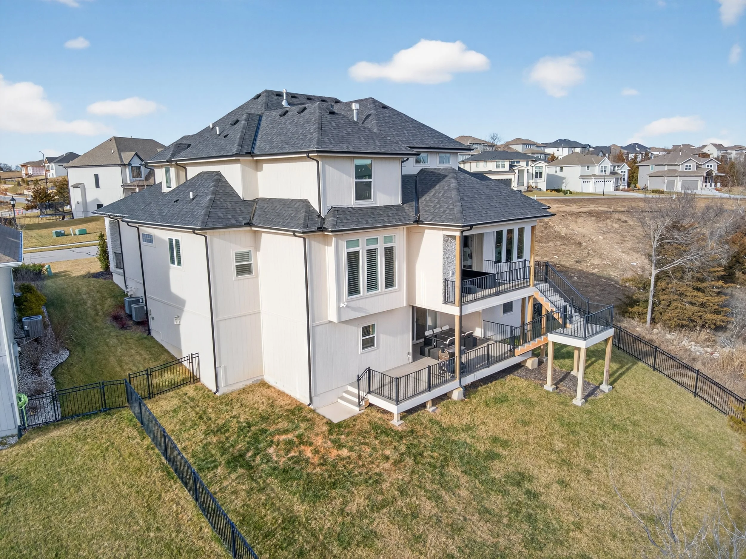 Real Estate Drone Photography in Lee's Summit, MO by The Maclo Agency