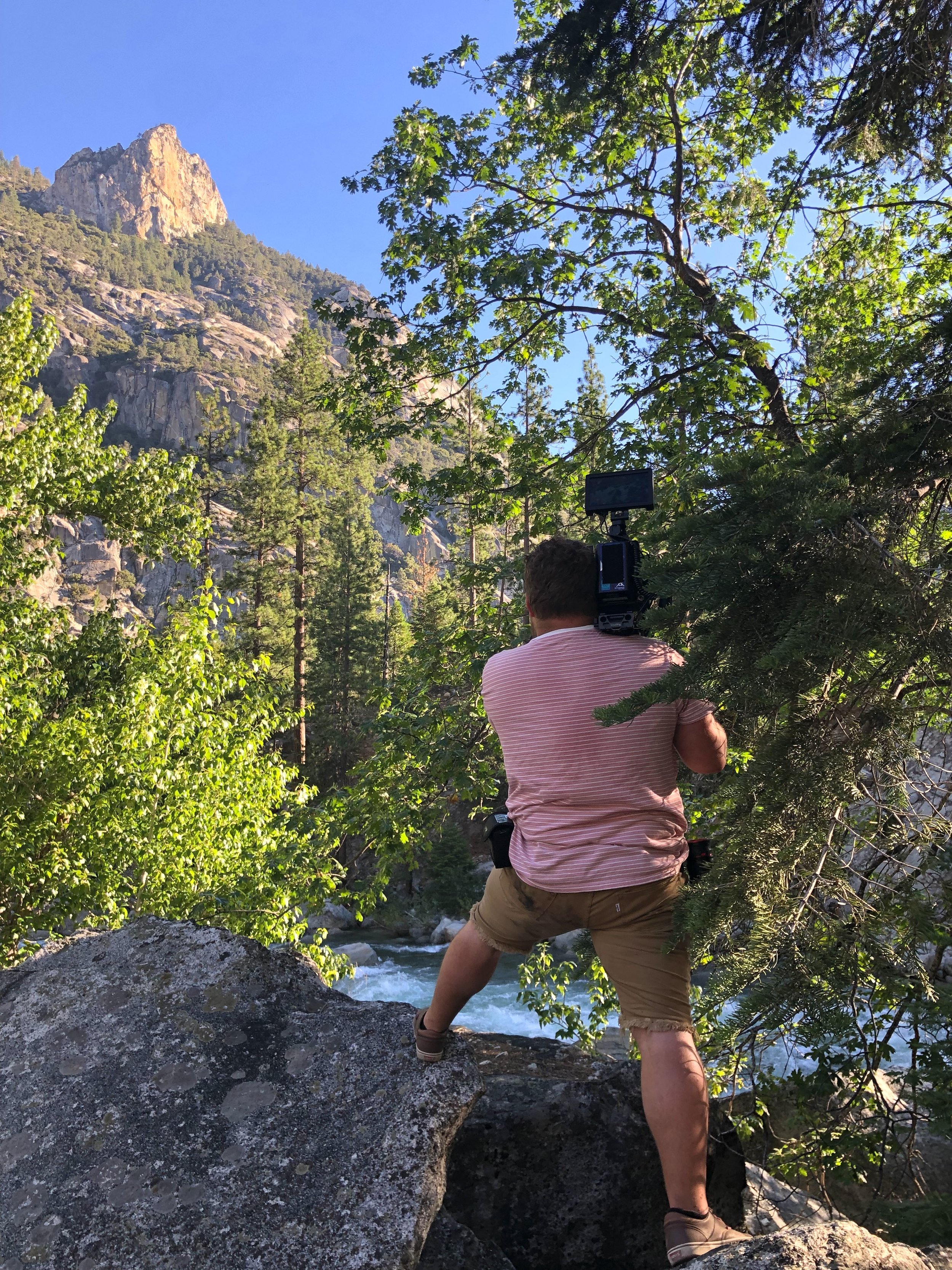 Visit Fresno County Video Shoot BTS Photo